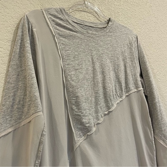 Johnny Was Pete & Greta Libby Mixed Media Top | Silk and Cotton - Picture 8 of 10